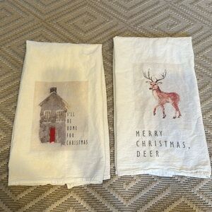 Christmas hand towels *set of 2* NWOT